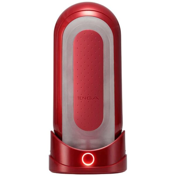 imagen TENGA - FLIP 0 ZERO ROJO CON CALENTADOR