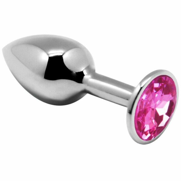 imagen ALIVE - ANAL PLEASURE MINI PLUG METAL ROSA TALLA S