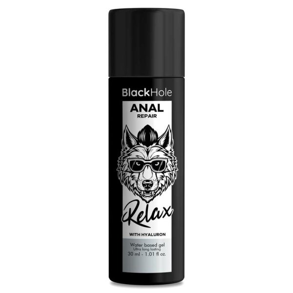 imagen BLACK HOLE - ANAL REPAIR BASE AGUA RELAX CON HYALURON 30 ML