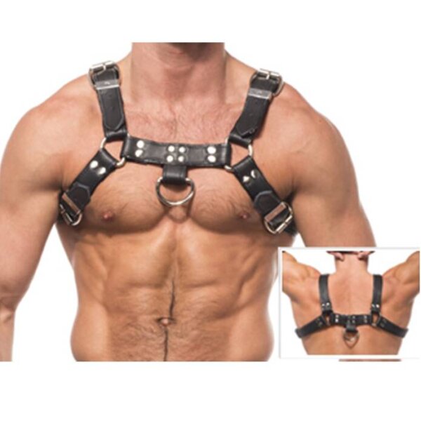 imagen LEATHER BODY - CHAIN HARNESS III