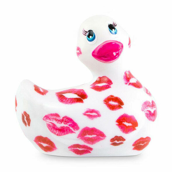 imagen BIG TEASE TOYS - I RUB MY DUCKIE 2.0 | PATO VIBRADOR ROMANCE (WHITE & PINK)