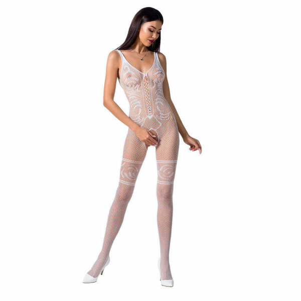 imagen PASSION - WOMAN BS069 BODYSTOCKING BLANCO TALLA UNICA