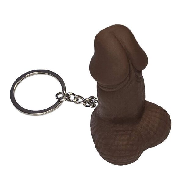 imagen DIABLO PICANTE - SILBATO LLAVERO CON FORMA DE PENE MULATO