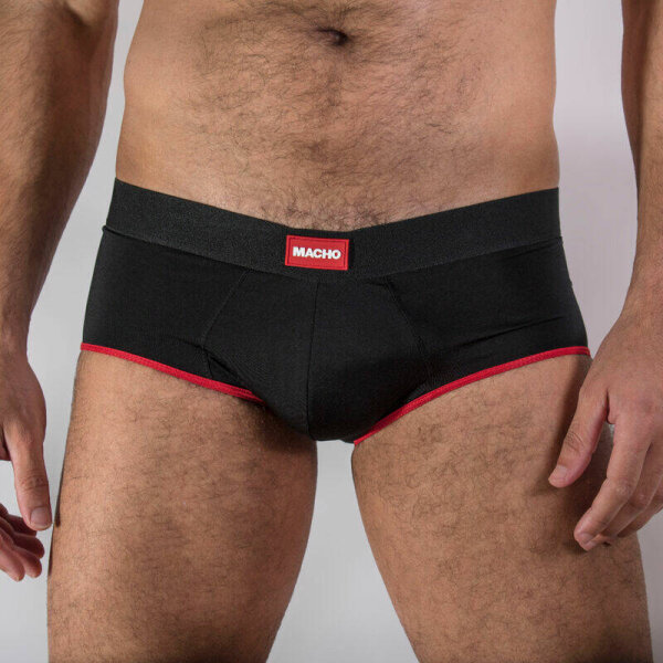 imagen MACHO - MS24R CALZONCILLO BRIEF DARK ROJO XL