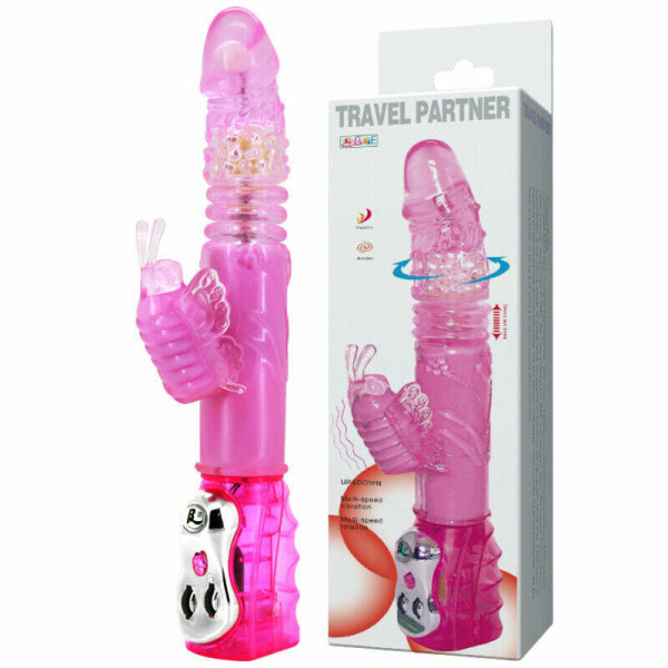 imagen BAILE - TRAVEL PARTNER ROTADOR UP & DOWN RABBIT ROSA