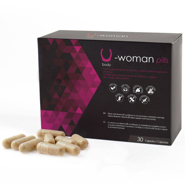 imagen 500 COSMETICS - U-WOMAN AUMENTO LIBIDO FEMENINA - 30 CÁPSULAS