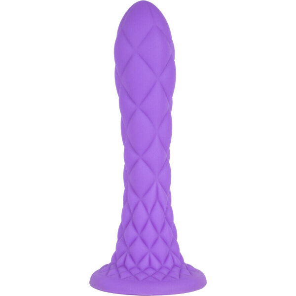 imagen SILEXD - DREAMY DILDO FANTASY SILICONA LIQUIDA TERMOREACTIVO VIOLETA 18.5 CM