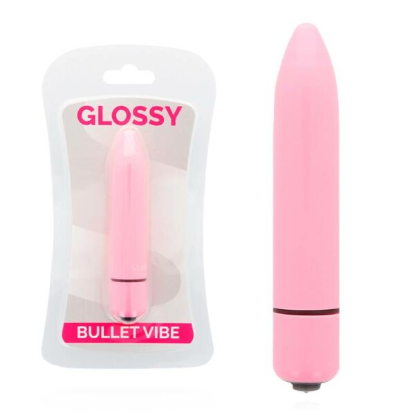 imagen GLOSSY - THIN VIBRADOR ROSA INTENSO