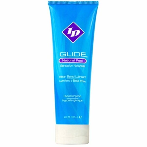 imagen ID GLIDE - LUBRICANTE BASE AGUA ULTRA LONG LASTING TRAVEL TUBE 120 ML