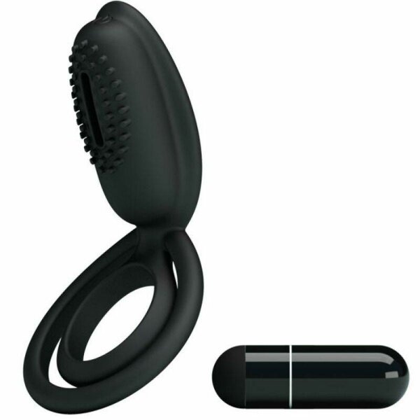 imagen PRETTY LOVE - ESTHER ANILLO VIBRADOR CON ESTIMULADOR