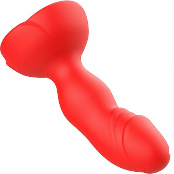 imagen ARMONY - EXTREME A BLOOM ROSA VIBRADOR & PLUG ANAL CONTROL REMOTO ROJO