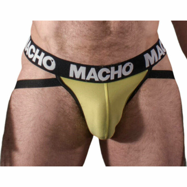 imagen MACHO - MX25A JOCK LYCRA AMARILLO S