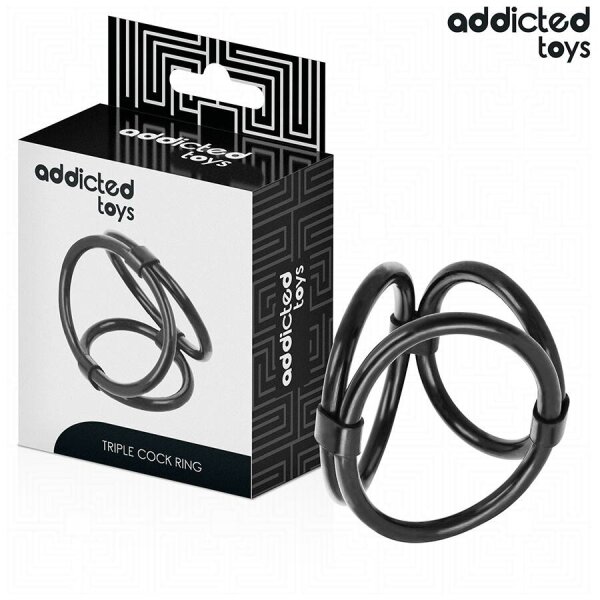 imagen ADDICTED TOYS - ANILLO TRIPLE PARA EL PENE