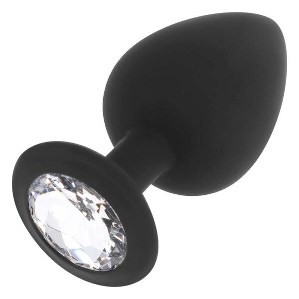 imagen OHMAMA - PLUG ANAL SILICONA DIAMOND TALLA L 9 CM