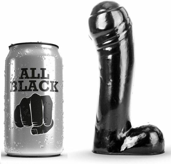 imagen ALL BLACK - DILDO NEGRO 15 CM