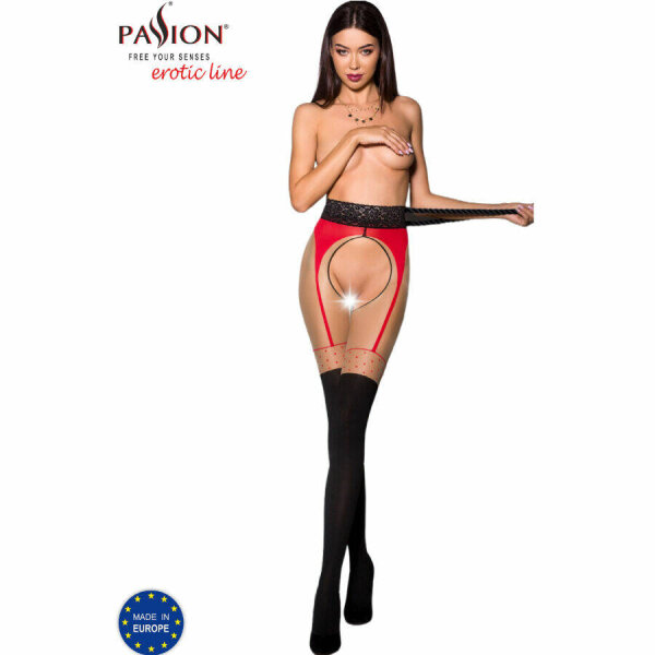 imagen PASSION - TIOPEN 003 MEDIAS ROJO 3/4 20/40 DEN