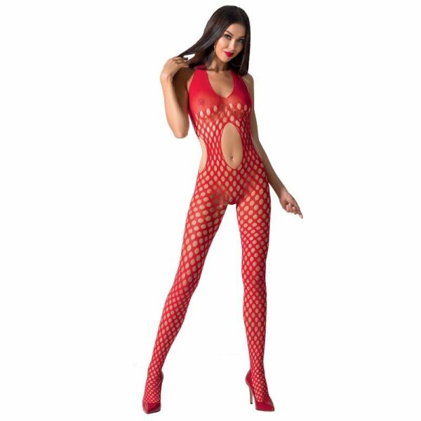 imagen PASSION - WOMAN BS065 BODYSTOCKING ROJO TALLA UNICA