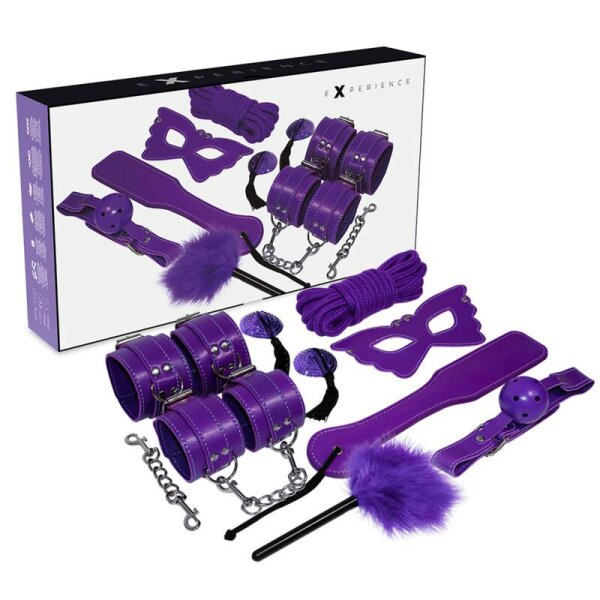 imagen EXPERIENCE - BDSM FETISH KIT SERIE PURPLE