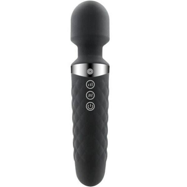 imagen ALIVE - BE WANDED MASAJEADOR VIBRADOR NEGRO