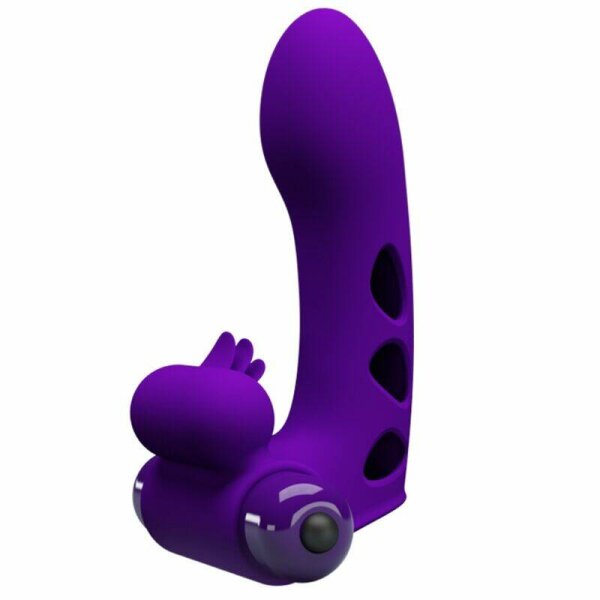 imagen PRETTY LOVE - ORLANDO FUNDA DE DEDO VIBRADOR MORADO