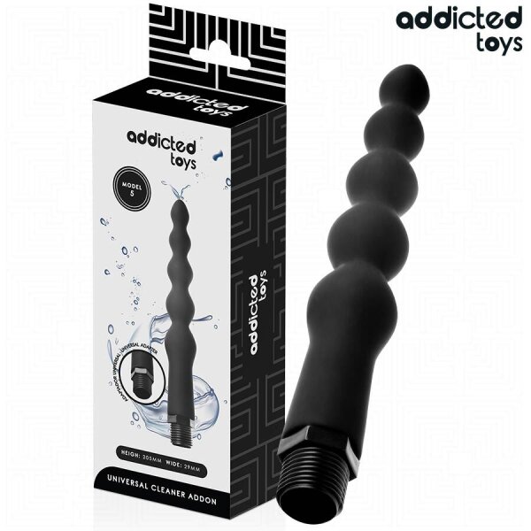 imagen ADDICTED TOYS - LIMPIADOR ANAL CON ADAPTADOR UNIVERSAL MODELO 5