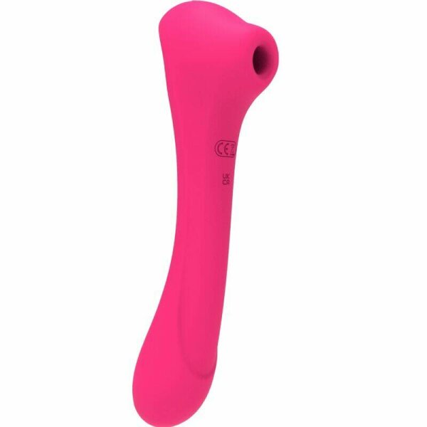 imagen ALIVE - QUIVER SUCCIONADOR & VIBRADOR FUCSIA