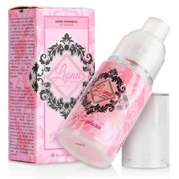 imagen LIONA BY MOMA - VIBRADOR LIQUIDO EUPHORIA GEL 15 ML