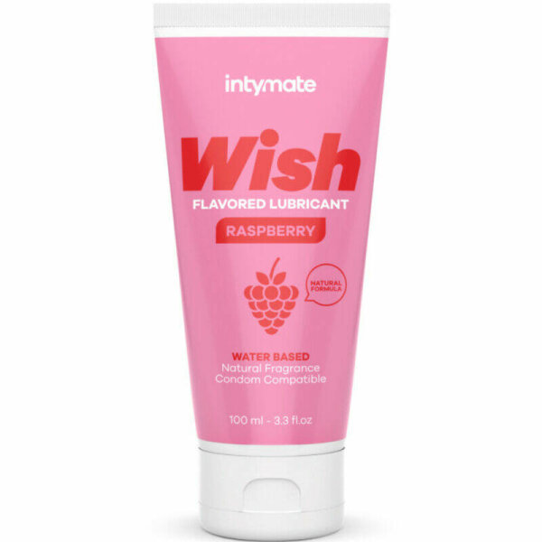 imagen INTIMATELINE INTYMATE - WISH FRAMBUESA LUBRICANTE AROMATIZADO 100 ML