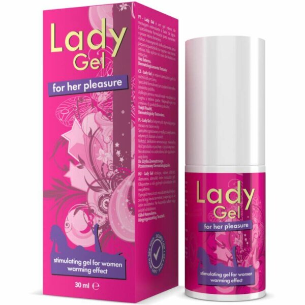 imagen INTIMATELINE - LADY GEL FOR GER PLEASURE GEL ESTIMULANTE EFECTO CALOR ELLA 30 ML