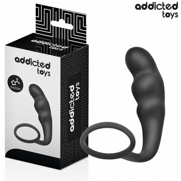 imagen ADDICTED TOYS - PLUG ANAL CON ANILLO SILICONA MODELO 4
