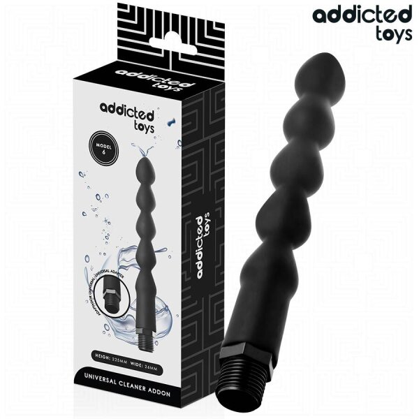 imagen ADDICTED TOYS - LIMPIADOR ANAL CON ADAPTADOR UNIVERSAL MODELO 6