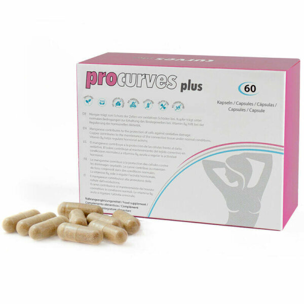 imagen 500 COSMETICS - PROCURVES PILLS CAPSULAS PARA AUMENTO PECHO