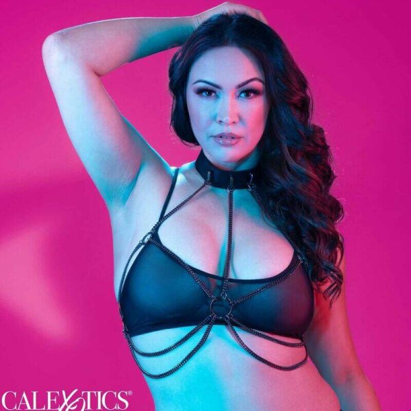 imagen CALEXOTICS - EUPHORIA ARNÉS DE CUELLO DE CADENA TALLA GRANDE
