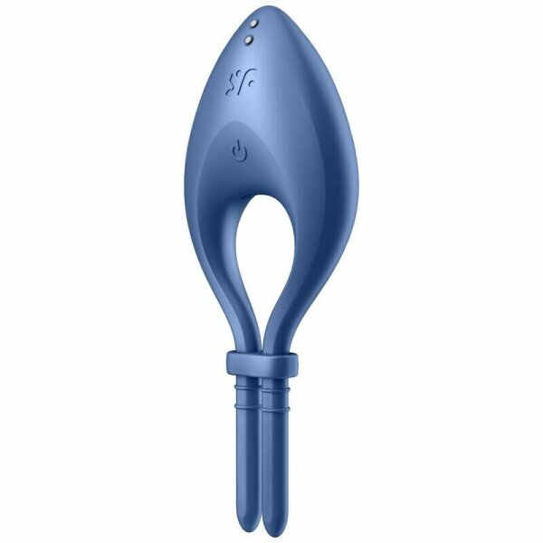 imagen SATISFYER - BULLSEYE ANILLO VIBRADOR APP AZUL