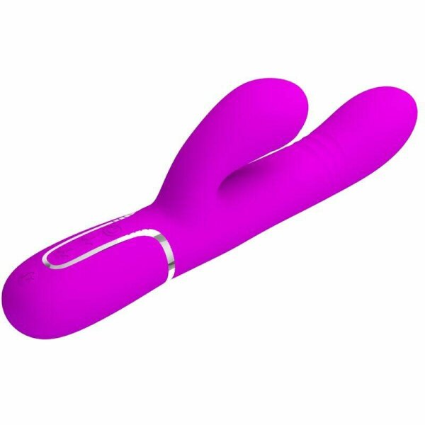 imagen PRETTY LOVE - VIBRADOR PUNTO G MULTIFUNCIÓN FUCSIA