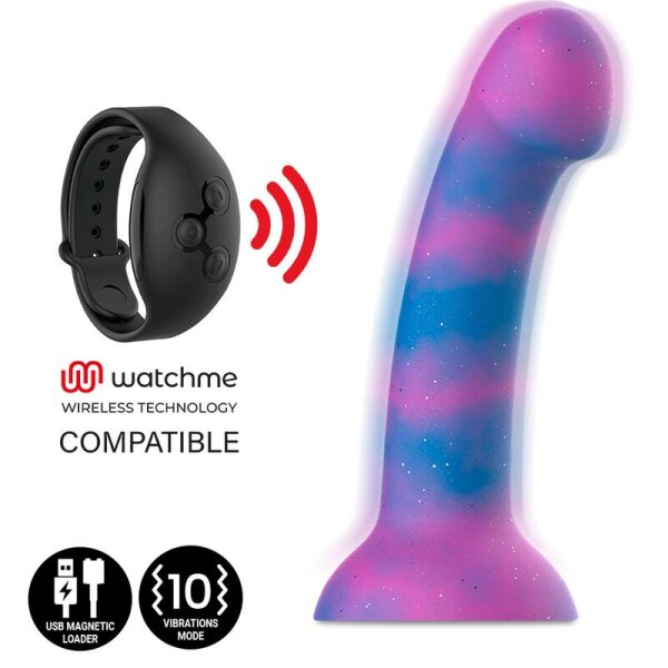 imagen MYTHOLOGY - DION GALACTIC DILDO M - VIBRADOR COMPATIBLE CON WATCHME WIRELESS TECHNOLOGY