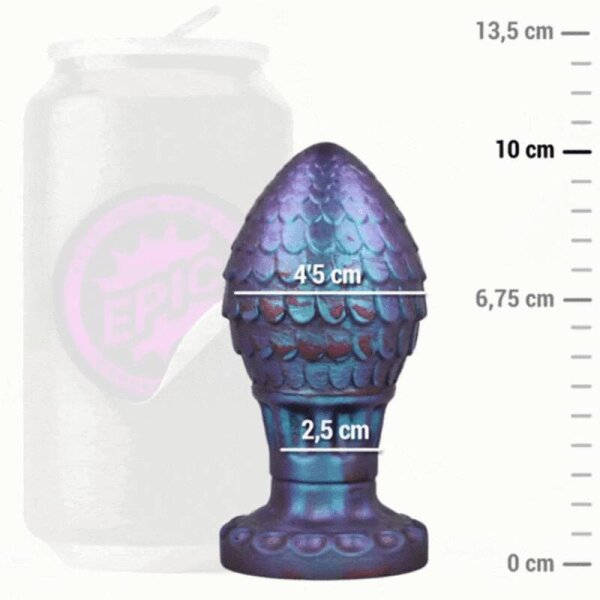 imagen EPIC - VRAKOS PLUG ANAL HUEVO DRAGON TALLA S