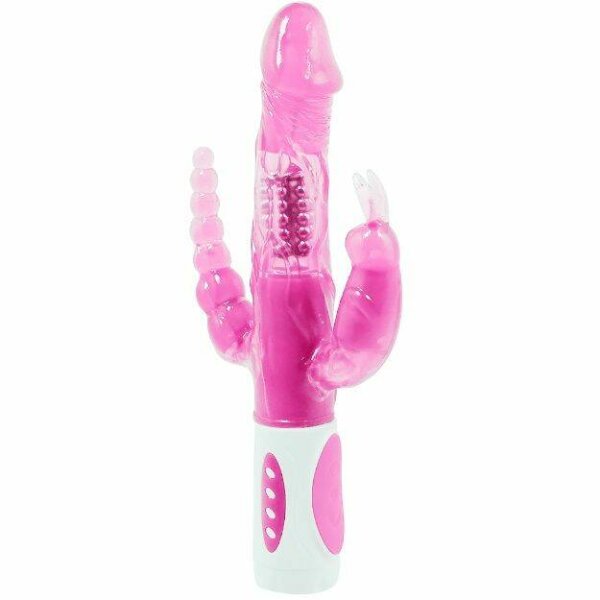 imagen BAILE - PRETTY BUNNY TRIPLE VIBRADOR ROTADOR