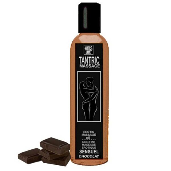 imagen EROS-ART - ACEITE MASAJE TANTRICO NATURAL Y AFRODISÍACO CHOCOLATE 100 ML