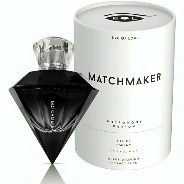 imagen EYE OF LOVE - MATCHMAKER BLACK DIAMOND PERFUME FEROMONAS PARA AMBOS 30 ML