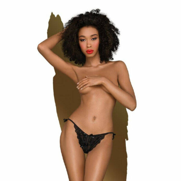 imagen PENTHOUSE - TOO HOT TO BE REAL TANGA NEGRO L/XL