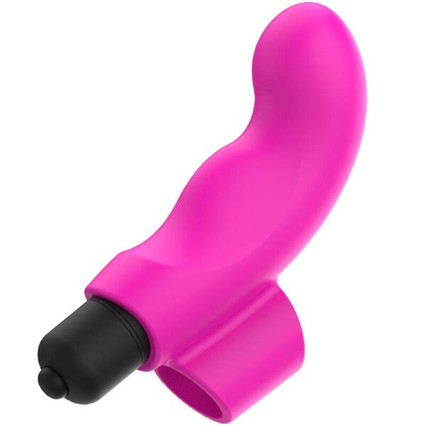 imagen OHMAMA - VIBRADOR DEDAL ROSA NEON XMAS EDITION