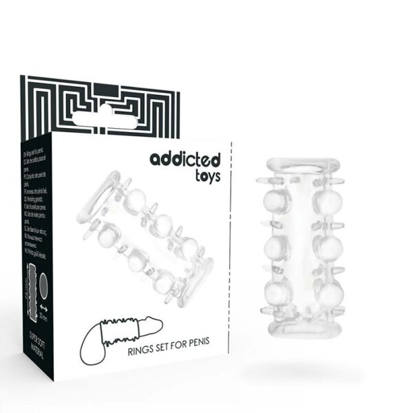 imagen ADDICTED TOYS - FUNDA PENE CLEAR