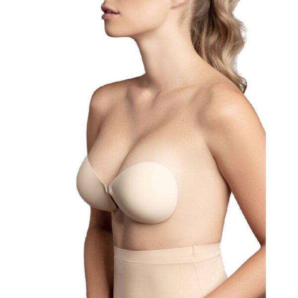 imagen BYE-BRA - SUJETADOR INVISIBLE BEIGE COPA C