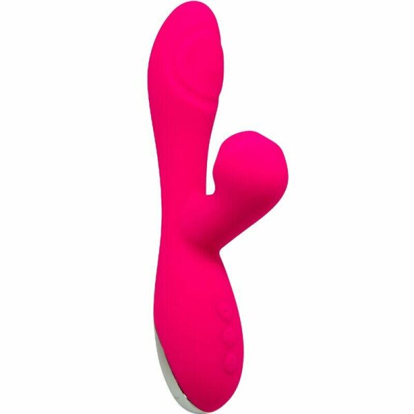 imagen ALIVE - CARIBBEAN SHINE VIBRADOR & SUCCIONADOR FUCSIA