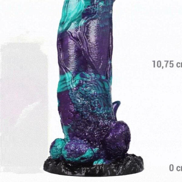 imagen EPIC - BASILISK DILDO DOBLE PLACER ESCAMOSO TAMAÑO GRANDE