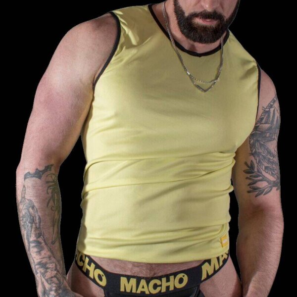 imagen MACHO - CAMISETA AMARILLO L/XL