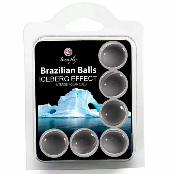 imagen SECRET PLAY SET 6 BRAZILIAN BALLS EFECTO ICEBERG