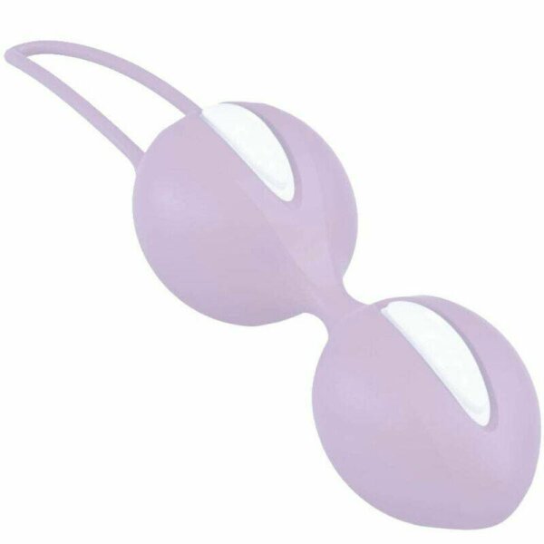 imagen FUN FACTORY - SMARTBALLS DUO BOLAS PELVICAS BLANCO / LILA PASTEL