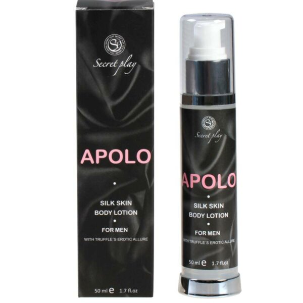 imagen SECRETPLAY - APOLO LOCION PIEL DE SEDA PARA HOMBRES 50 ML